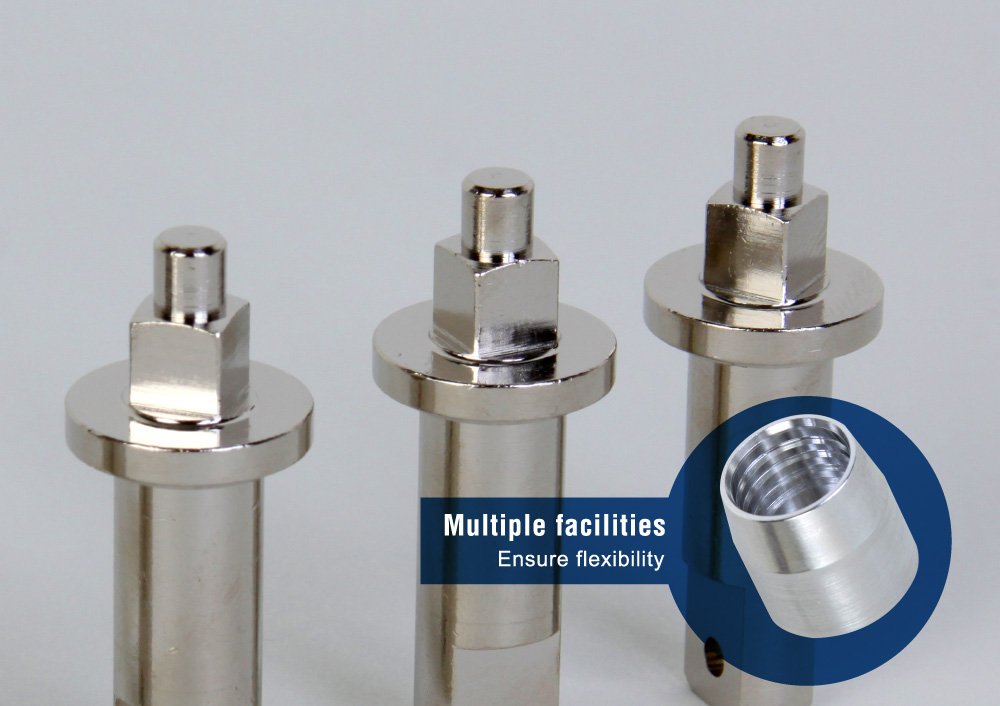 Brass valve components produced using CNC turning